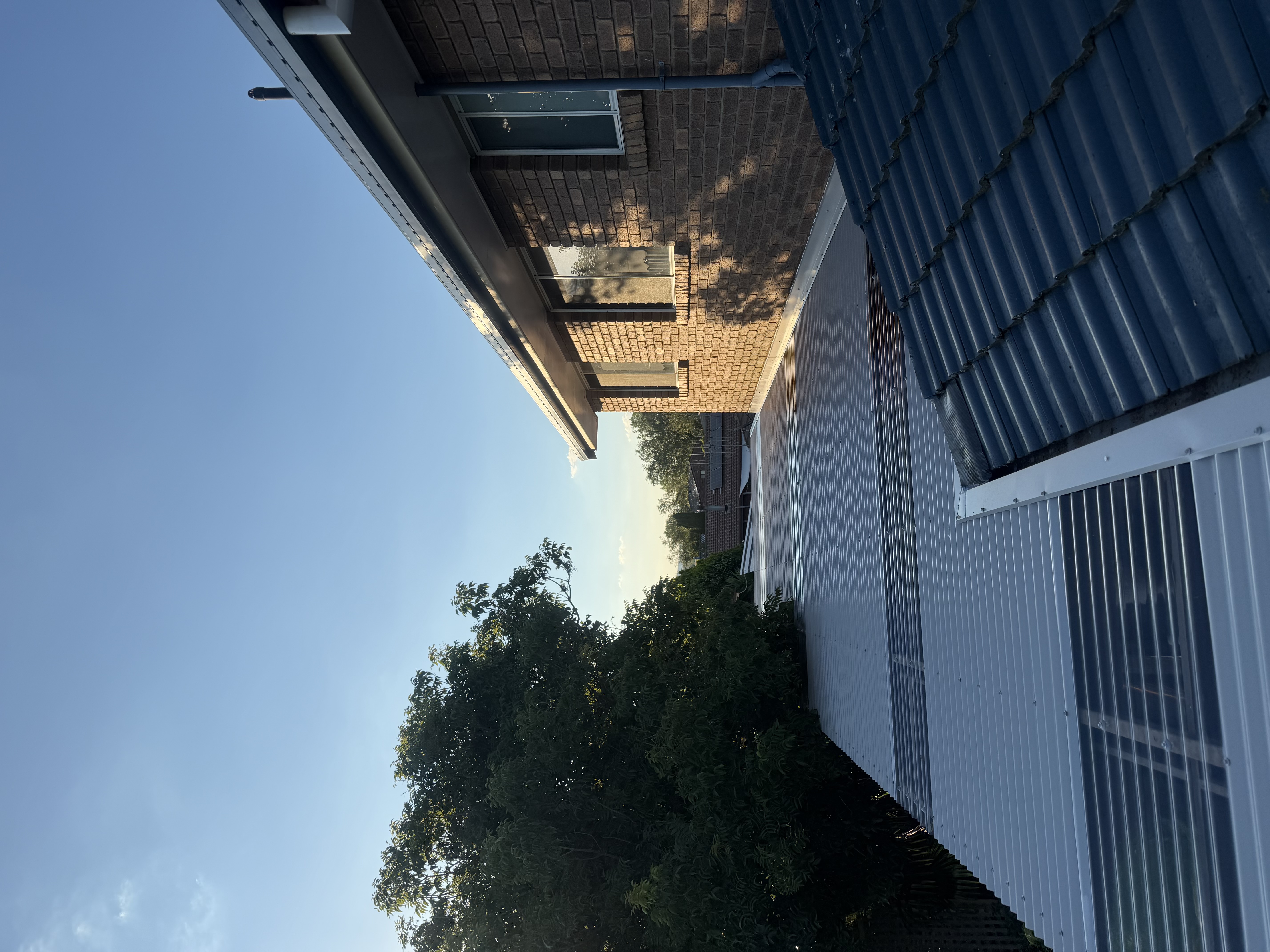 Completed roofing project